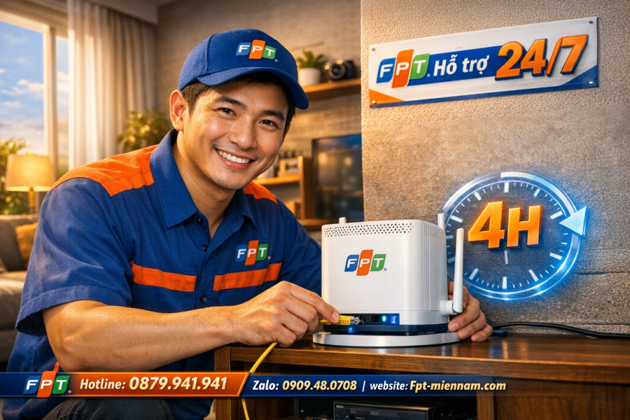 FPT Long Hồ có hỗ trợ kỹ thuật 24/7 không?